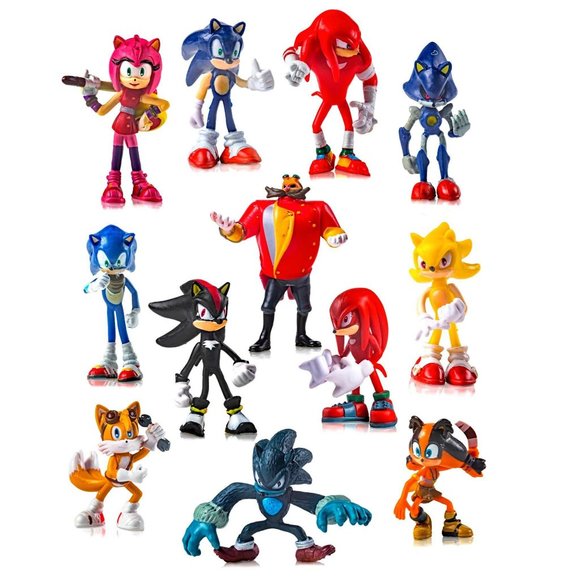 Sonic The Hedgehog Action Figures 12pcs  Toys - Picture 7 of 7